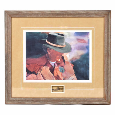 Cattleman portrait man from snake river