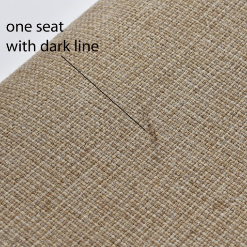 Mark on chair seat