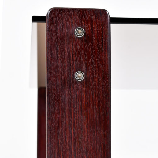 Rosewood on Brazilian Modern Percival Lafer side table