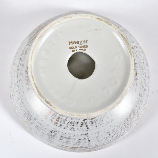 Mid-Century modern Haeger Gold Tweed candy dish