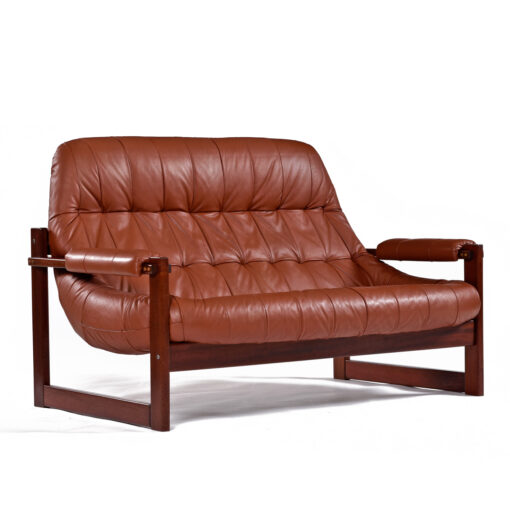 Percival Lafer Brazlian Modern love seat sofa