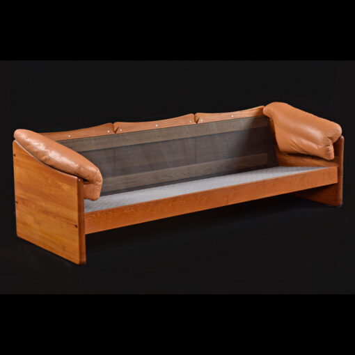 Cognac leather Mikael Laursen couch sofa