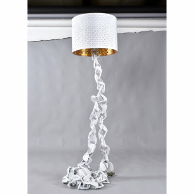 Golf club floor lamp pop art sculpture