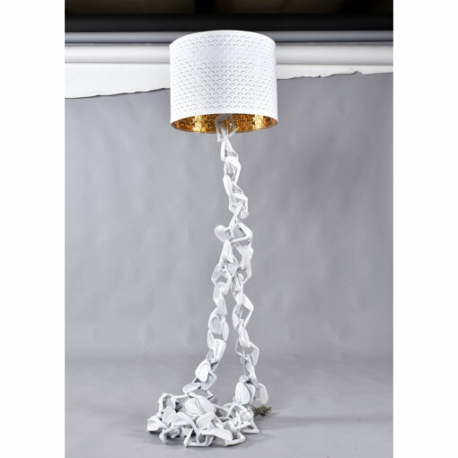 Golf club floor lamp pop art sculpture