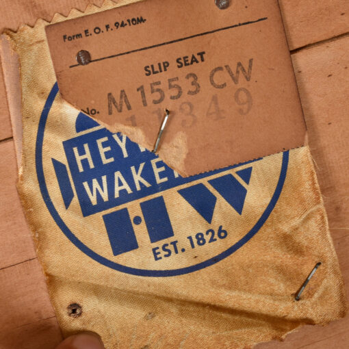 M1153 CW Heywood Wakefield paper logo