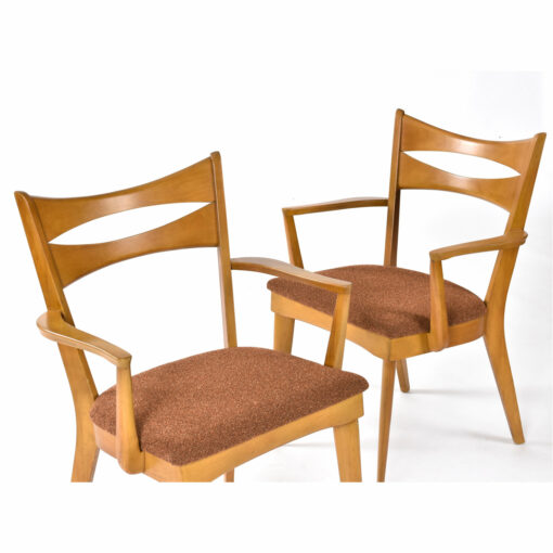 Heywood Wakefield cat's eye dining chairs