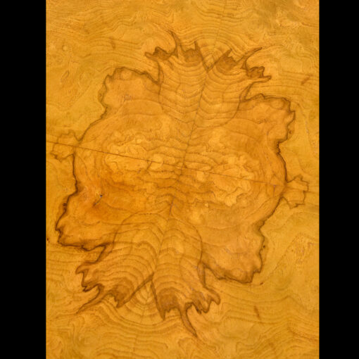 Beautiful burl wood pattern on Henredon side tables
