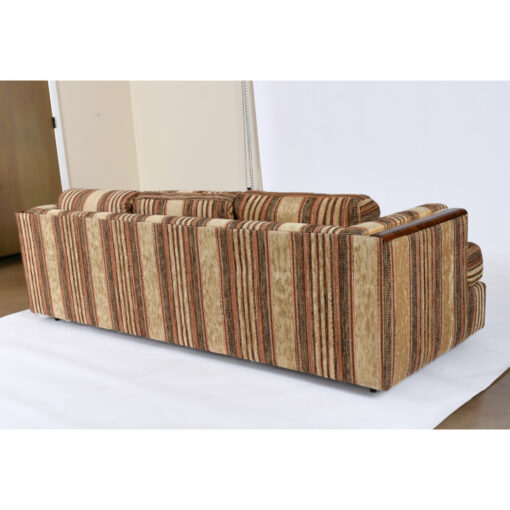 Milo Baughman style tuxedo sofa