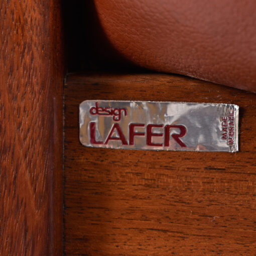 Percival Lafer loveseat company label