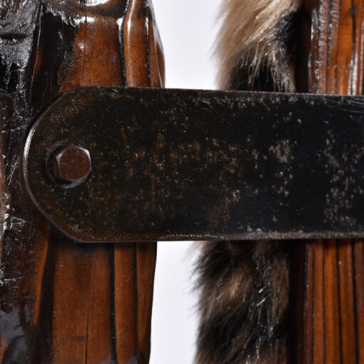 Steel plat supporting back of Witco chair