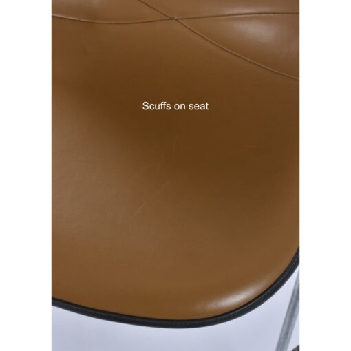 Faint scuffs on the seat of the DSS Eames Naugahyde seat pad