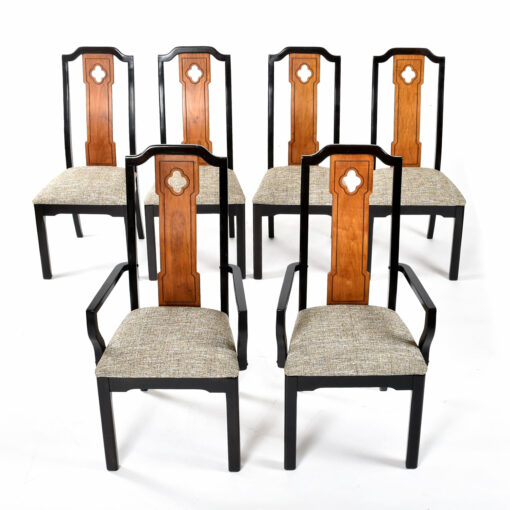 Vintage Chinoiserie dining chairs by Thomasville