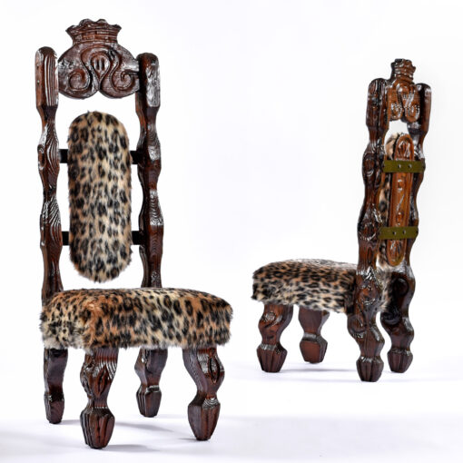Witco conquistador tiki throne chairs