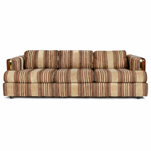 Vintage 1970s Deville tuxedo sofa