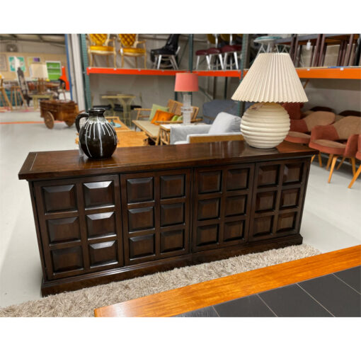 Widdicomb vintage 1970s dark credenza
