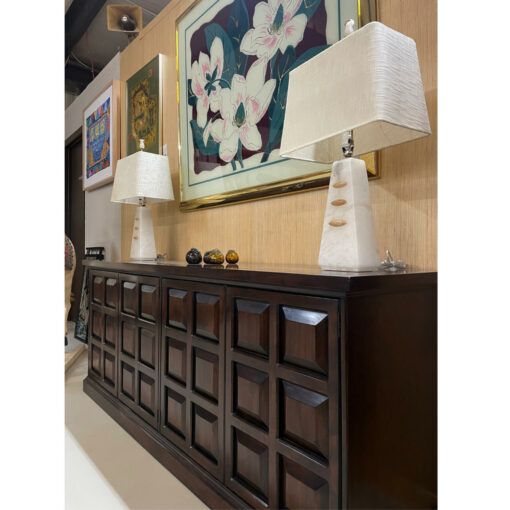Dark brown Widdicomb credenza