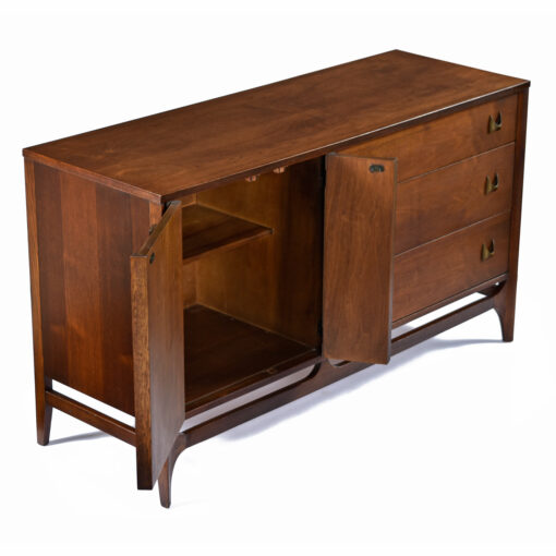 Broyhill Brasilia credenza cabinet interior
