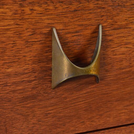 Broyhill Brasilia credenza brass handle
