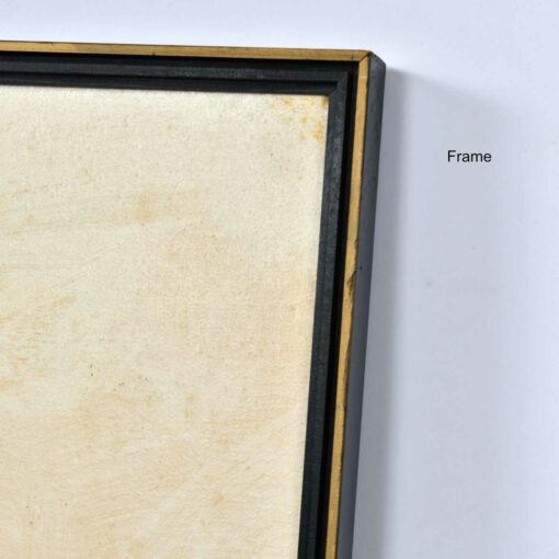 Black and gold picture frame