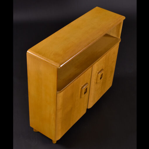 Heywood Wakefield maple bookcase