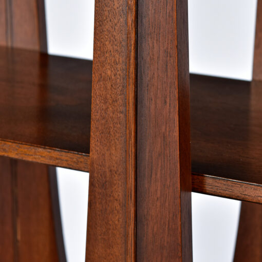 Beautiful old growth walnut wood on Broyhill Brasilia room divider