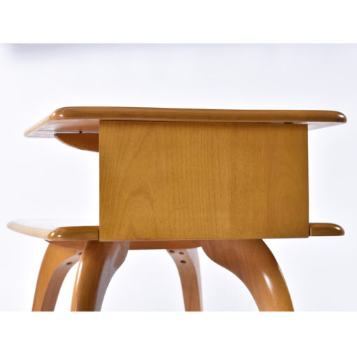 Back view of Heywood Wakefield step tables