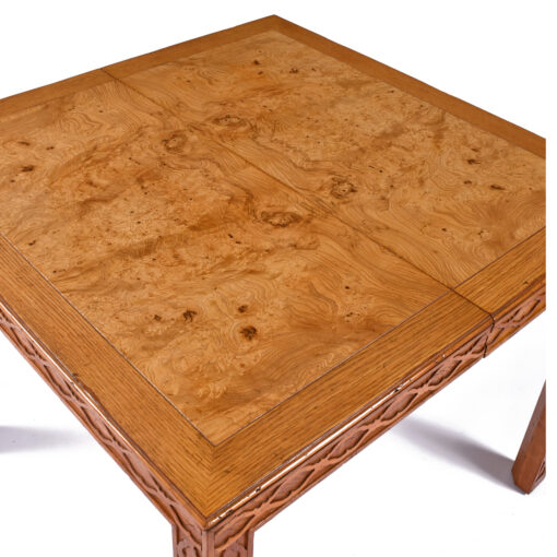 Refinished burl wood ash table top